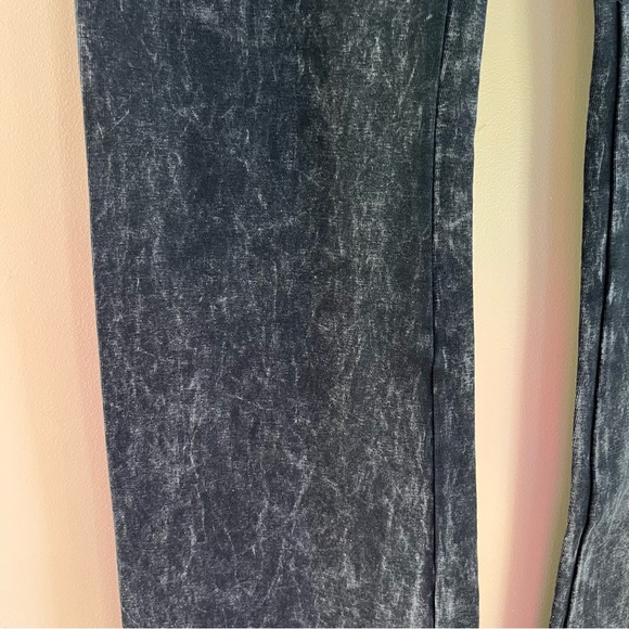 Hard Tail Dark Charcoal Bootleg Flare Fold down tall Leggings - Picture 2 of 6